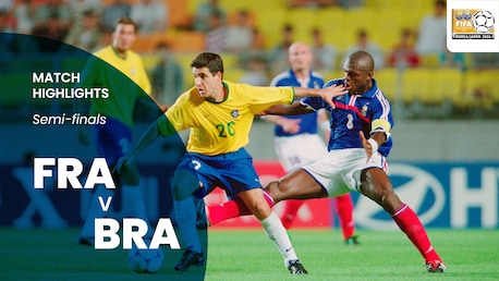França v Brasil | Semifinais | FIFA Confederations Cup Coreia/Japão 2001™ | Melhores momentos