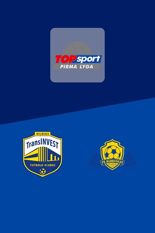 TransINVEST - Babrungas | Pirma Lyga 2025 | Spiel in voller Länge