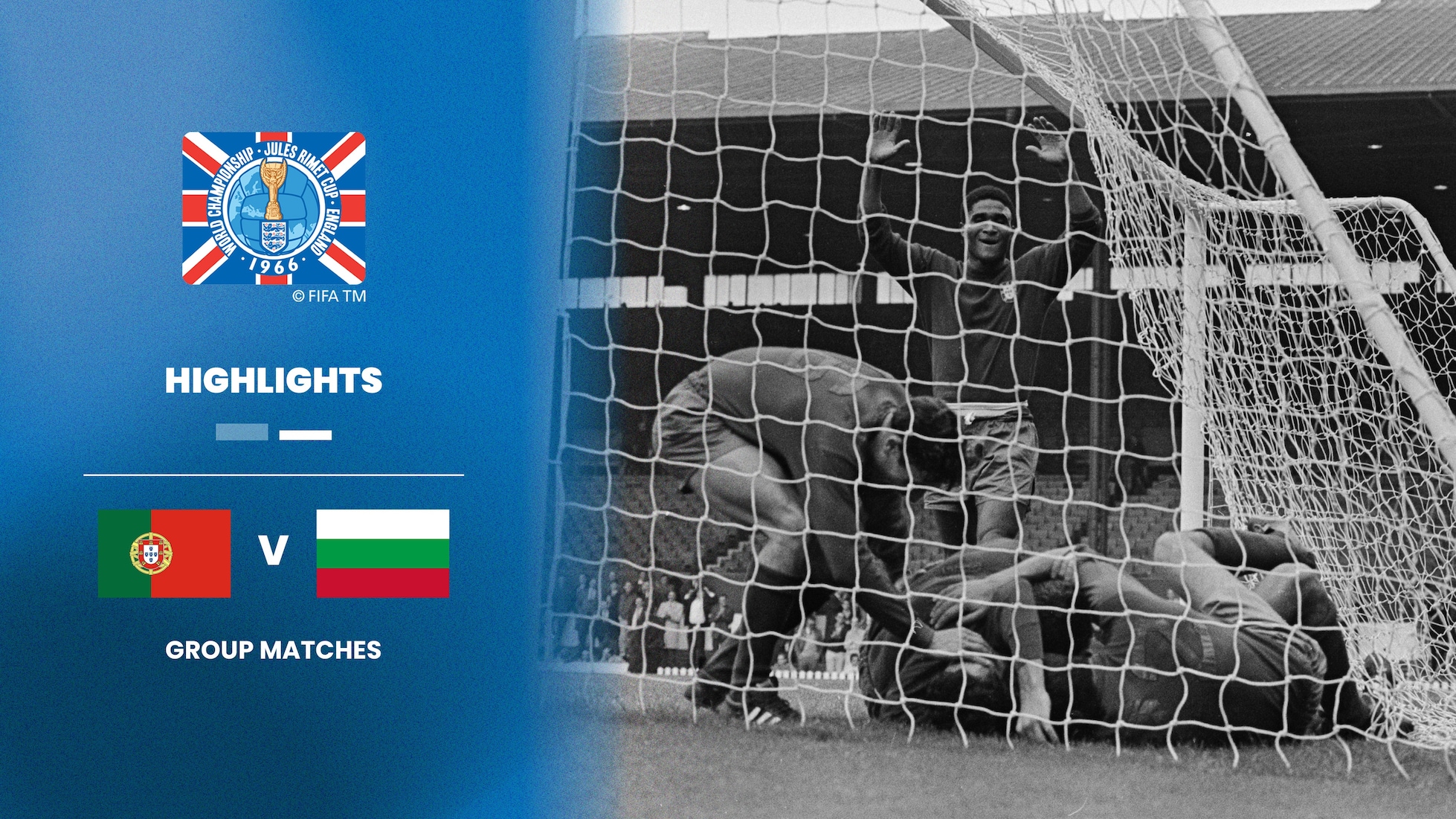 Portugal v Bulgaria | Group 3 | 1966 FIFA World Cup England™ | Highlights