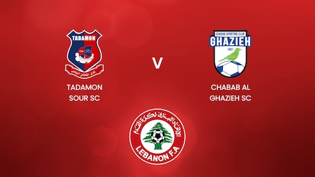 Tadamon Sour SC - Chabab Al Ghazieh SC | Première Division du Liban 2024/2025 | Match Complet