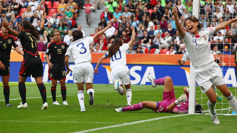 Homare Sawa Goal 12' | Japan v Mexico | FIFA Women's World Cup Germany 2011™