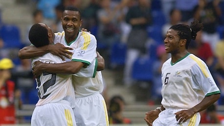 Das Tor von Teboho Mokoena 63' | Paraguay - Südafrika | FIFA Fussball-Weltmeisterschaft Korea/Japan 2002™