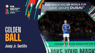 Josep Jr Gentlin | Pallone d'Oro | Coppa del Mondo FIFA Beach Soccer UAE 2024 Dubai™