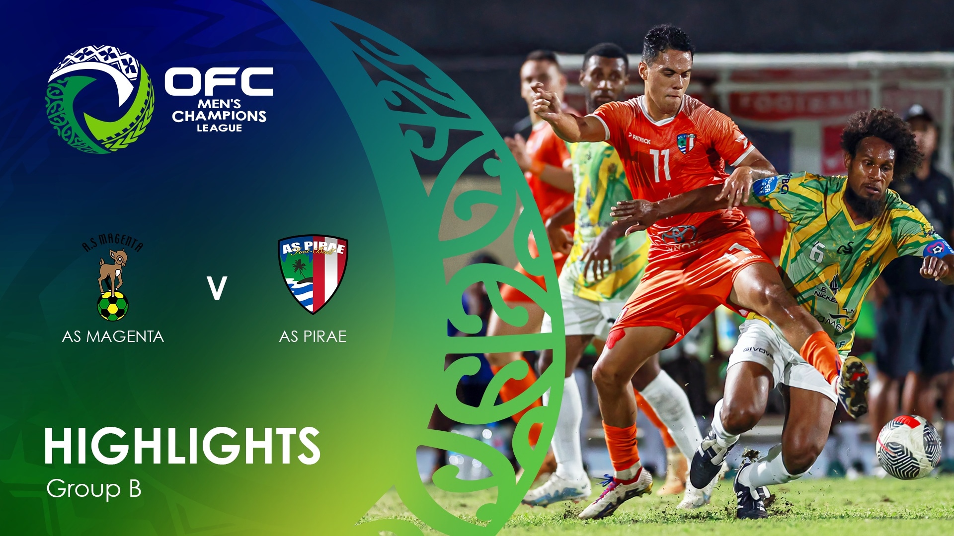 AS Magenta - AS Pirae | Gruppe B | OFC Men's Champions League Group Stage | Highlights