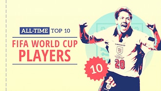 FIFA World Cup Players - England | All-Time Top-10s