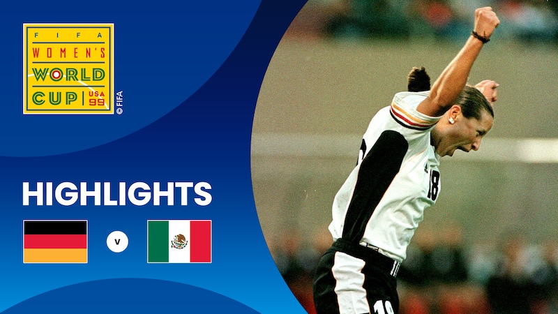 Germany v Mexico Group B FIFA Women's World Cup USA 1999™ Highlights