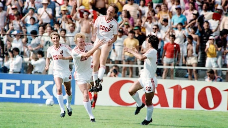 Íhor Belánov Goal 27' | Soviet Union vs Belgium | 1986 FIFA World Cup Mexico™