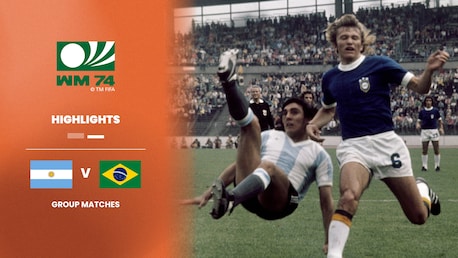 Argentina - Brasile | Seconda Fase - Gruppo A | Coppa del Mondo FIFA Germania 1974 | Highlights
