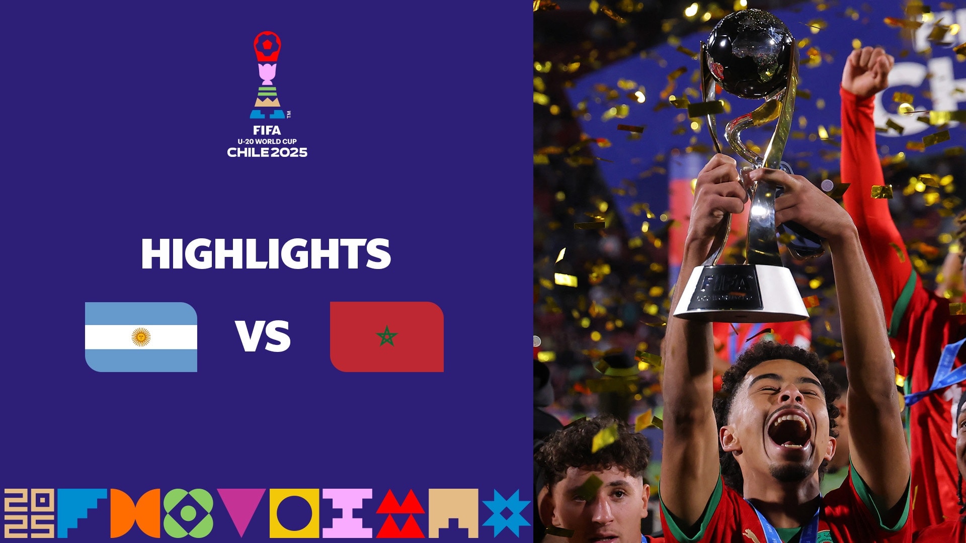 Argentina - Marocco | Finale | Coppa del Mondo FIFA U-20 Cile 2025 | Highlights