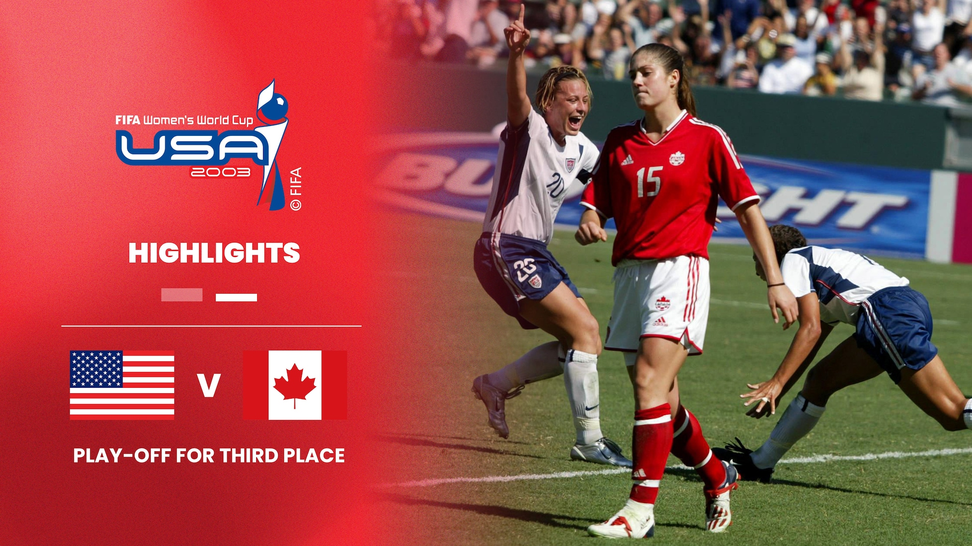 USA - Kanada | Spiel um Platz drei | FIFA Frauenfussball-Weltmeisterschaft USA 2003™ | Highlights