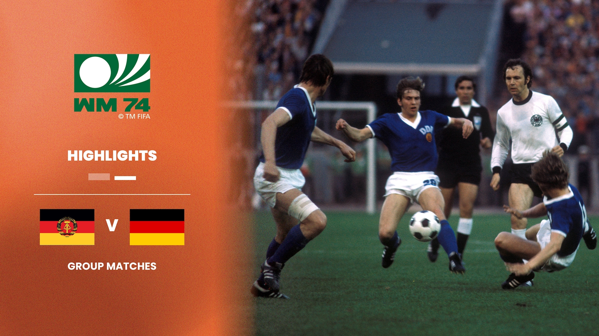 República Democrática Alemã x República Federal de Alemanha | Grupo 1 | Copa do Mundo da FIFA Alemanha 1974 | Melhores momentos