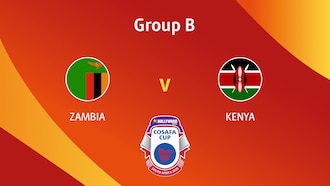 Zambia v Kenya | Group B | HOLLYWOODBETS COSAFA Cup 2024 | Full Match Replay