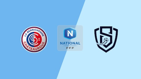 Châteauroux x SC Aubagne Air Bel | Campeonato Nacional 2025/2026 | Jogo completo