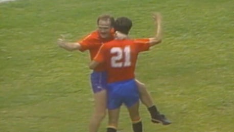 Ramón Calderé Goal 68' | Algeria vs Spain | 1986 FIFA World Cup Mexico™