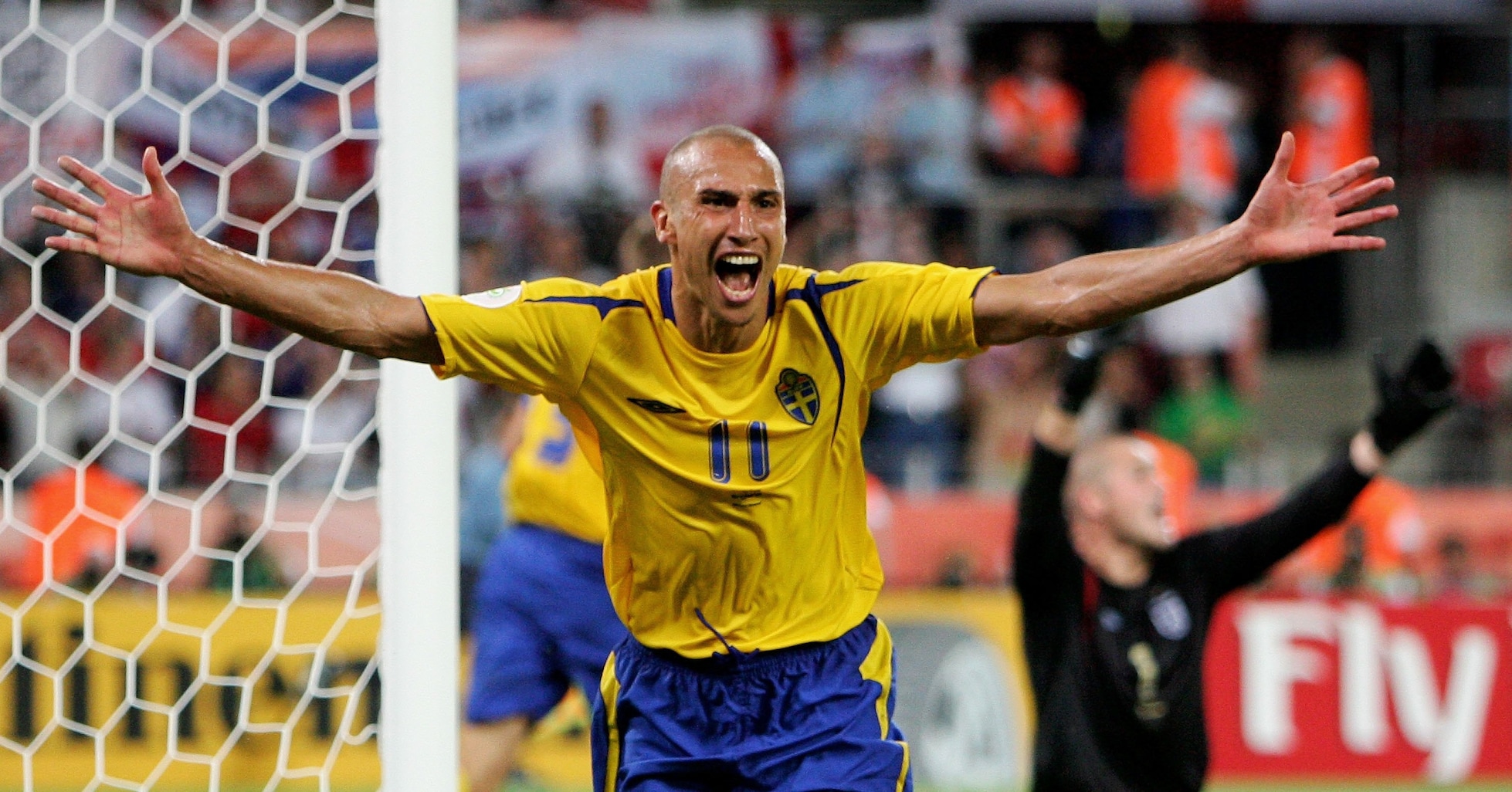 Henrik Larsson Goal 90' | Sweden vs England | 2006 FIFA World Cup Germany™