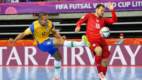 Brazil v Czech Republic | Group D | FIFA Futsal World Cup Lithuania 2021™ | Highlights