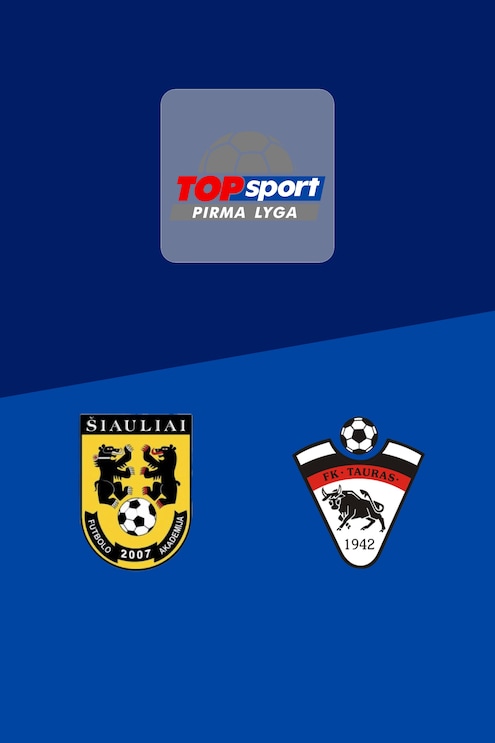 Šiauliai B vs Tauras | Pirma Lyga 2025 | Partido completo