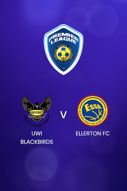 UWI Blackbirds x Ellerton FC | BFA Premier League 2025 | Jogo completo