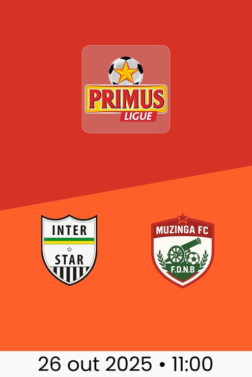 Inter Star x Muzinga FC | Primus Ligue Burundi 2025/26
