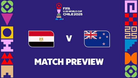 Égypte - Nouvelle-Zélande | Groupe A | Coupe du Monde U-20 de la FIFA, Chili 2025™ | Présentation du match