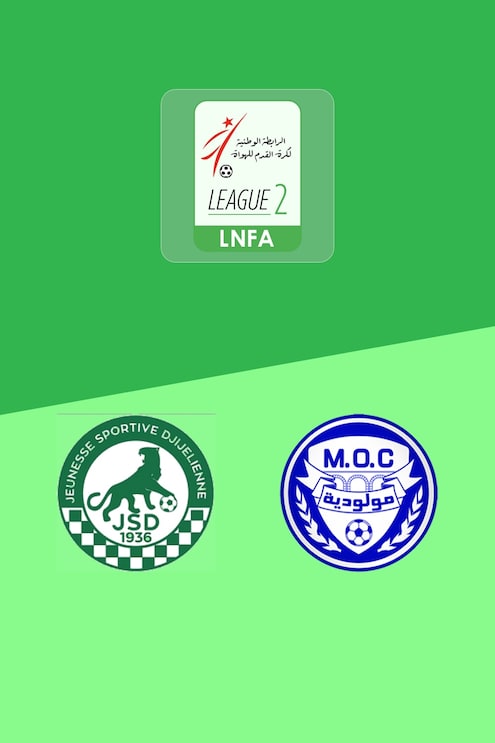 JS Djijel - MO Constantine | Ligue 2 2025/26 | Match completo