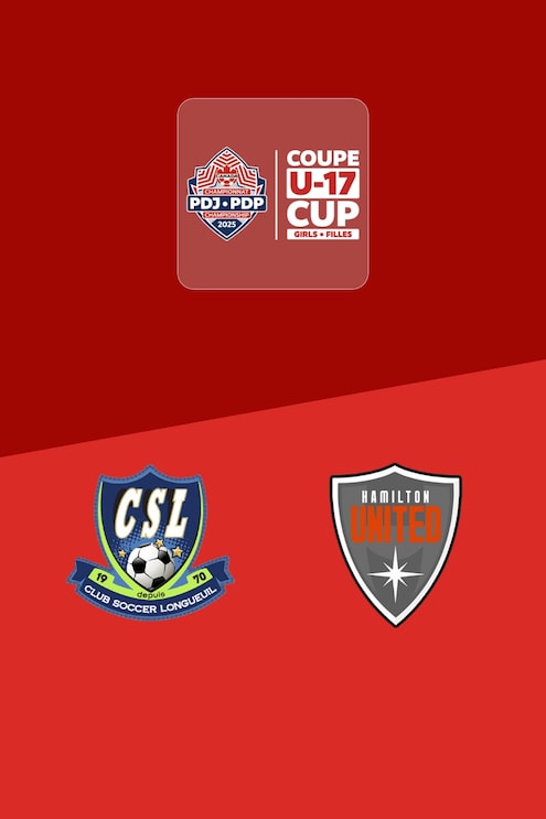 CS Longueuil - Hamilton United Elite SC | Girls' 2025 PDP U-17 Cup | Match completo