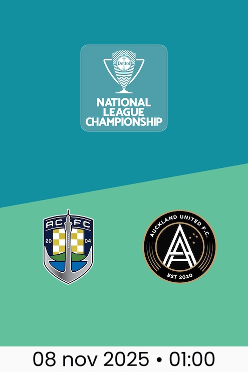 Auckland City vs Auckland United | Campeonato de la Liga Nacional 2025