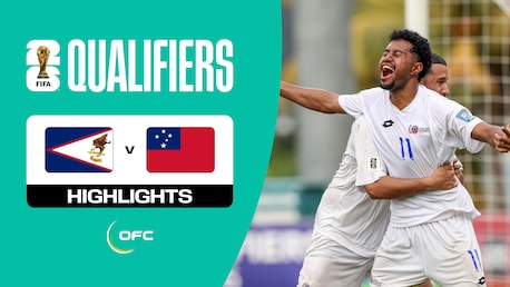 Amerikanischen Samoa-Inseln - Samoa | Halbfinale | 1. Runde | OFC-Qualifikation | FIFA Fussball-Weltmeisterschaftt 26™ | Highlights