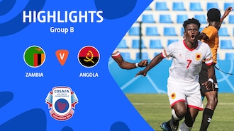 Zambia v Angola | Group Stage | CAF U-20 Africa Cup of Nations 2025 | COSAFA Qualifier  | Highlights