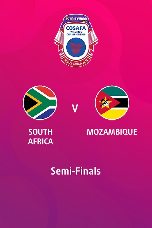 Sudáfrica vs Mozambique | Semifinales | HOLLYWOODBETS COSAFA Women's Championship 2024 | Partido completo