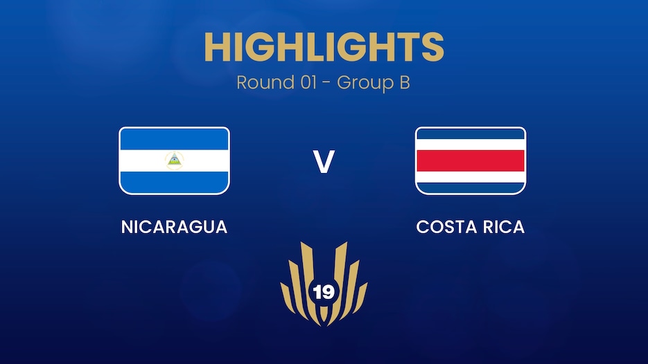 Nicaragua vs Costa Rica | Torneo UNCAF Femenino Sub-19 2025 | Highlights