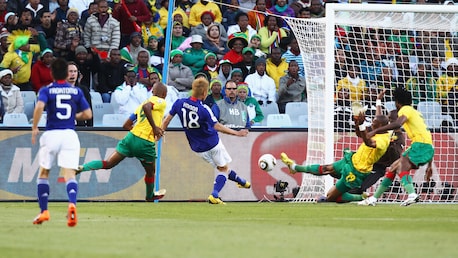 Keisuke Honda Goal 38' | Japan v Cameroon | 2010 FIFA World Cup South Africa™