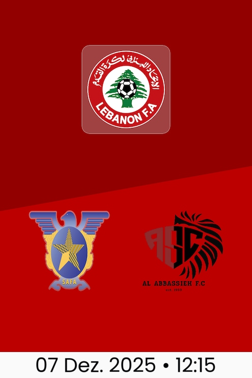 Safa SC - Riyadi Abbasiya | Runde 8 | Erste Liga 2025/26