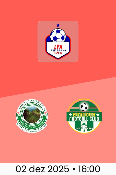 Wologisi FC x Borough FC | LFA First Division League 2025/26