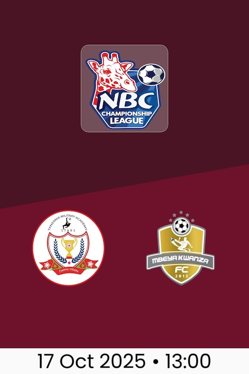 TMA v Mbeya Kwanza FC | Tanzania Championship League 2025/26