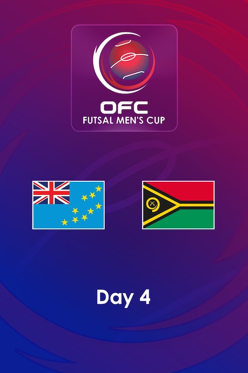 Tuvalu vs Vanuatu | Día 4 | Copa Masculina de Futsal OFC 2025 | Partido completo