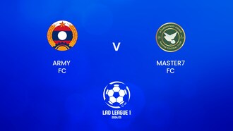 Army FC v Master7 FC | Lao League 1 2024/25 |  Full Match Replay