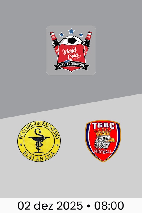 Clinique Zanatany x TGBC Academie | World Cola Ligue des Champions D2 2025