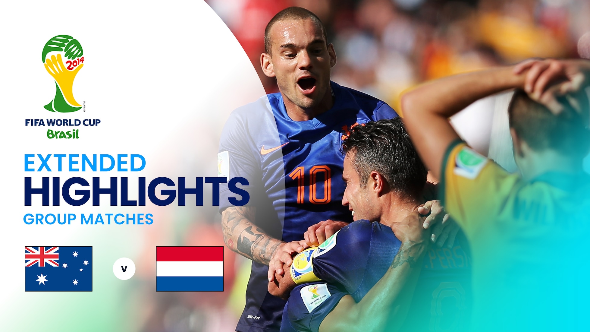 Australia vs Países Bajos | Fase de grupos | Copa Mundial de la FIFA Brasil 2014™ | Highlights Extendidos