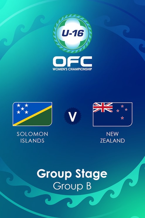 Islas Salomón vs Nueva Zelanda | Grupo B | OFC U-16 Women's Championship | Partido completo