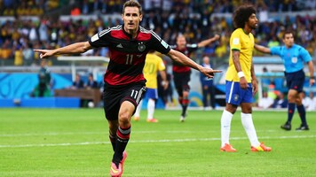 Miroslav Klose Goal 22' | Brazil v Germany | 2014 FIFA World Cup Brazil™