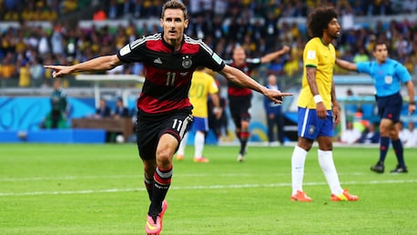 Miroslav Klose Goal 22' | Brazil v Germany | 2014 FIFA World Cup Brazil™