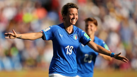 Il gol di Valentina Giacinti al 14' | Italia - Repubblica Popolare Cinese | Coppa del Mondo Femminile FIFA, Francia 2019