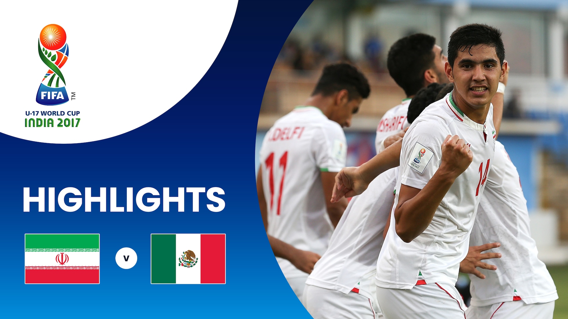 IR Iran - Mexiko | Achtelfinale | FIFA U-17-Weltmeisterschaft Indien 2017™ | Highlights