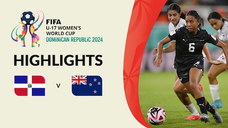 República Dominicana x Nova Zelândia | Grupo A | Copa do Mundo Feminina Sub-17 da FIFA República Dominicana 2024™ | Melhores momentos