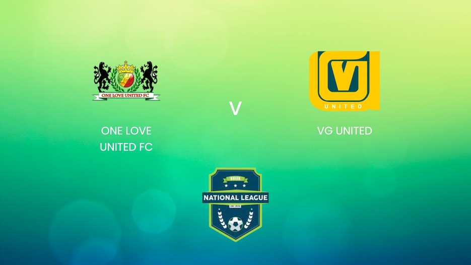 One Love United FC vs VG United  | Liga Nacional BVIFA 2024/25 | Partido completo