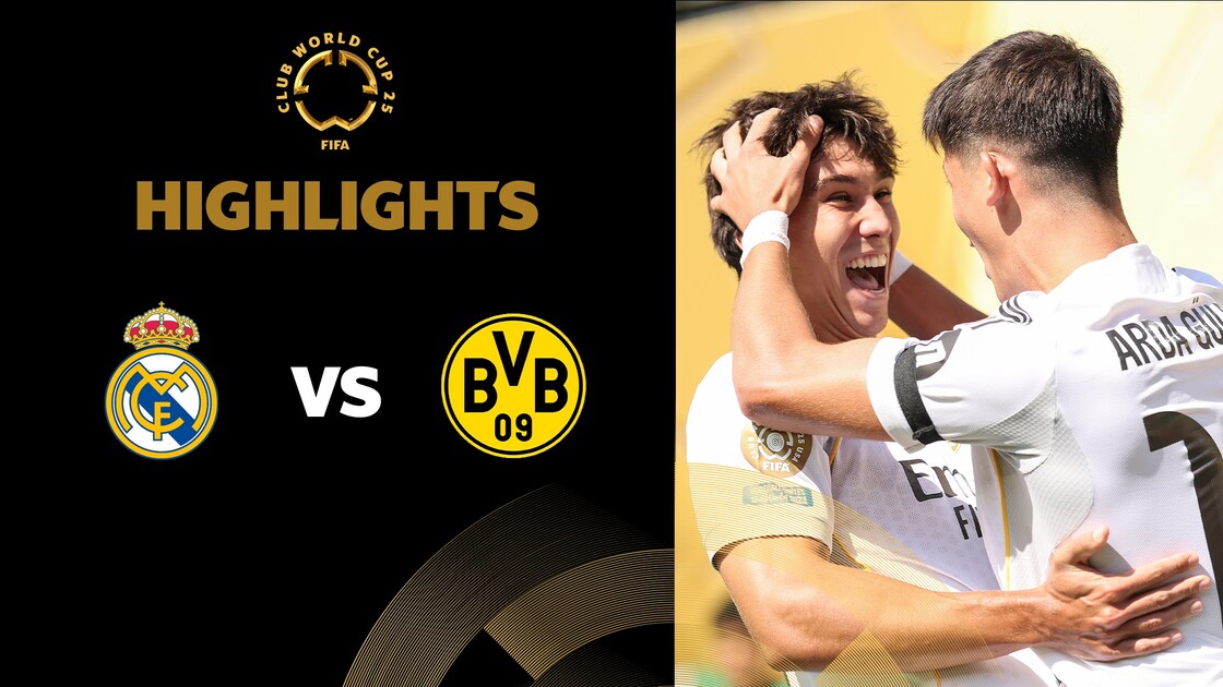 Real Madrid C.F. v Borussia Dortmund | Quarter-finals | FIFA Club World ...
