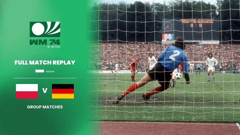 Poland v Germany FR | Second Round | 1974 FIFA World Cup Germany ...