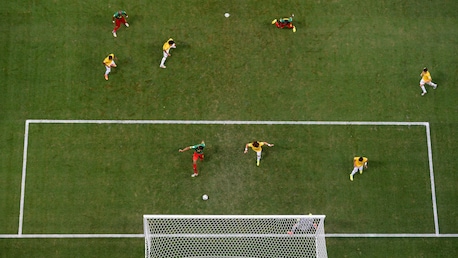 Joel Matip Goal 25' | Cameroon v Brazil | 2014 FIFA World Cup Brazil™