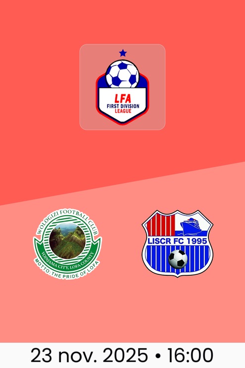 Wologisi FC - LISCR FC | LFA First Division League 2025/26